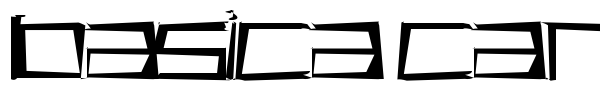 Basica Cartoon font preview